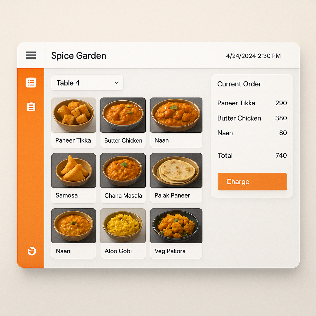 DineSolutions POS Dashboard